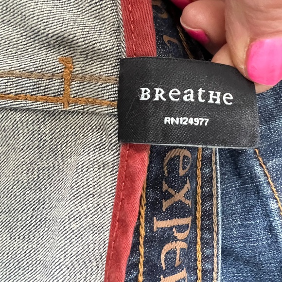 prAna mens Stretch Breathe Jeans - Men's 36W 34L EUC A409 - Picture 9 of 12